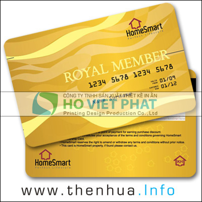 đơn vị chuyên sản xuất in thẻ nhựa